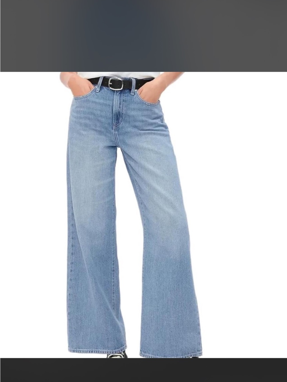 GAP Light Blue Wide Leg Jeans
